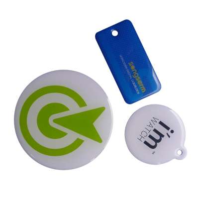 NTAG 215 NTAG 216 rfid nfc epoxy tag card with QR code