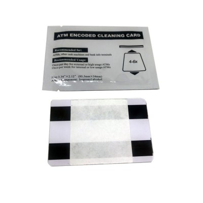 CR80 cleaning card blank magnetic stripe card for magnetic credit card reader writer , POS Swipe card reader,ATM machine