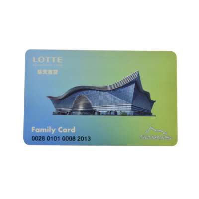 Cheapest glossing pvc privilege card