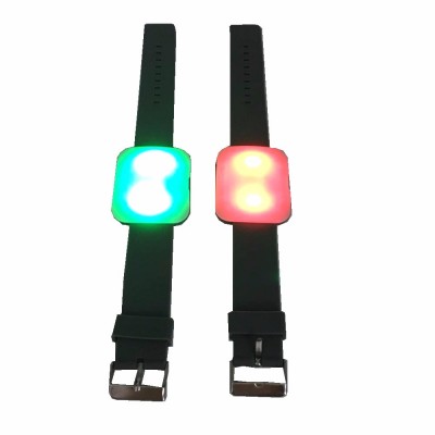 400-800 Meters Flashing Programmable Remote Controlled LED Bracelet Wristband for Concert Festival Events