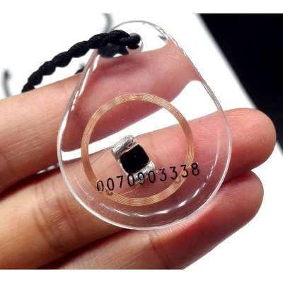 Manufacture Printable tk4100 microchip keychain tag wholesale